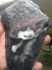 spunked in my mates girlfriends thong