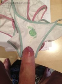 having fun in some sexy little panties, hope you like.