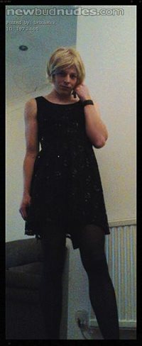 black dress x