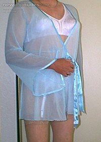 Me in my Blue Robe