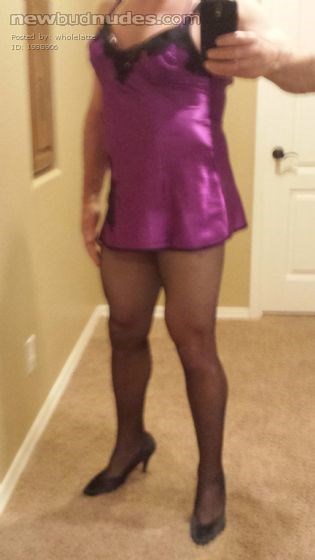 I love wearing sexy lingerie