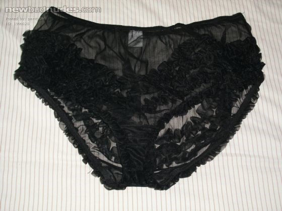 sheer see thru black rhumba panties
