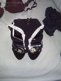 More of my ex wifes panties and heels :-)