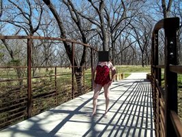 more fun at the nature center. I love being outside in nothing but lingerie...