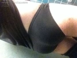 Wearing panties to the gym! I felt so horny how is my ass coming along?!