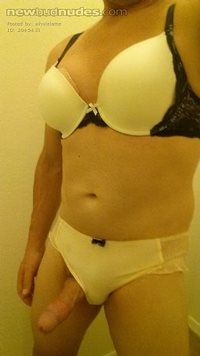 I feel so sexy wearing a bra & panty