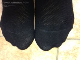 love my feet in socks,nylons etc love to have u suck them then cum all over...