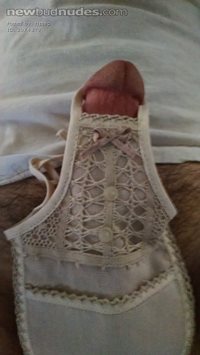 She calls it a “clitty dress”.  She likes to watch me suck cock in it.