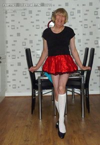 Do you like my new glittery skirt?