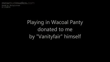 PLaytime in Wacoal panty