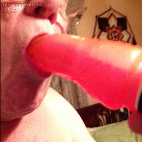 Wish it were your dick instead of dildo..