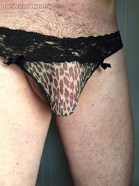 Sneaking a pair of a young 20'yo panties to wear today.