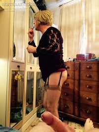 helen getting ready for my cock