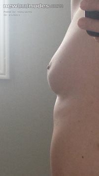 My left tit.