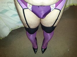 Purple and black, how sexy!