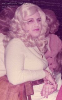 My blonde phase, 75-76, Not a great photo.