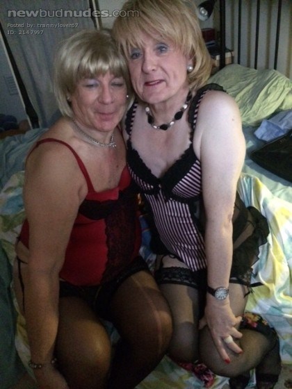 Leesha and Sally Anne together X