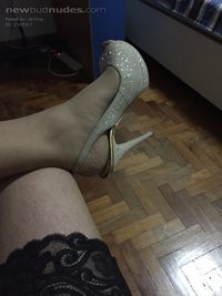 New tights and heels; what do you think?