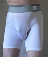 tight white underpants