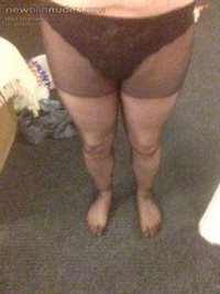 Had a request for feet in pantyhose, happy to oblige