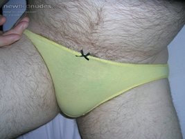 Do you like my yellow panties