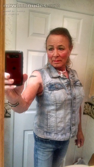 Getting ready to ride.