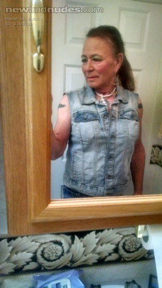 Getting ready to ride.