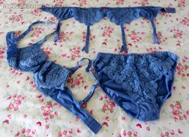 Suzy's lingerie photographed by Frillyknickers and sent to me for wanking p...