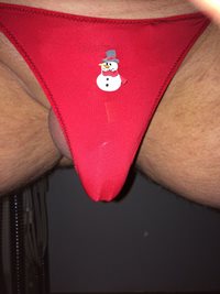 festively locked and pantied